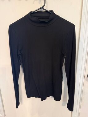 No Boundaries Black Long-Sleeve Mock Neck Top - Women
